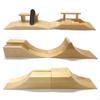 Wooden Fingerboard Ramp Accessories Ornament Multifunctional Professional Grade Improve Creativity