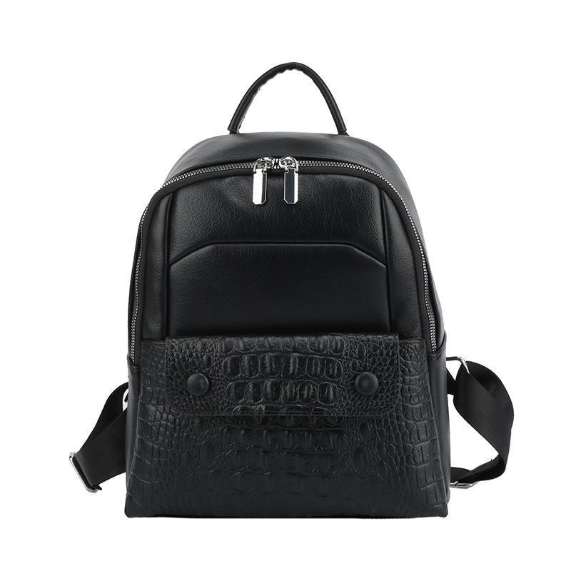 Leisure Women's Bag New Fashion Retro Versatile Backpack Women's Large Capacity Classroom Commuting Women's Backpack