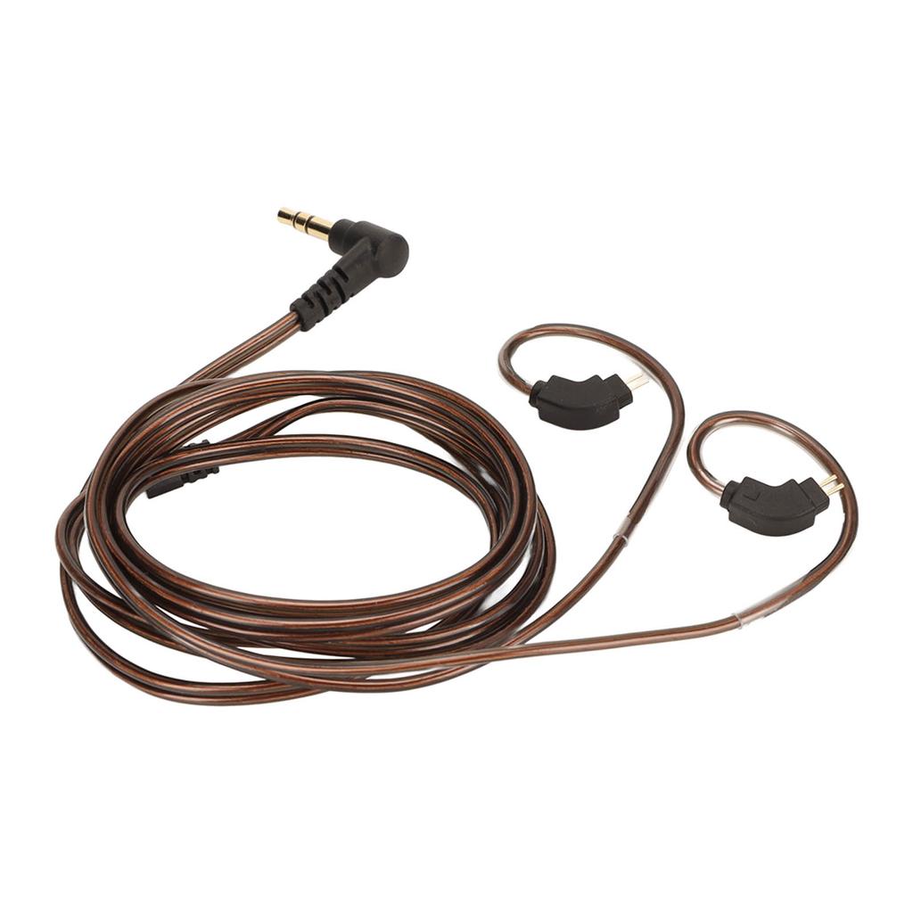 Earphone Upgrade Cable 2 Pin 0.78mm Connector 3.5mm Plug Replacement Earbuds Wire for AS10 AS06 AS10 ZST ZS3AS10 AS06