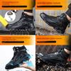 New Fashion 2024 Safety Work Boots For Men Shoes Sneakers Anti Puncture Indestructible Steel Toe Protections Mens Boots