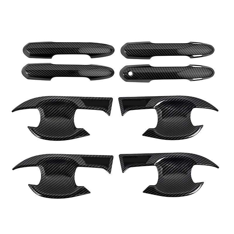 For Toyota RAV4 XA50    2022 Car External Outer Door Handle Bowl Catch Cover Protection Trims Stickers Accessories