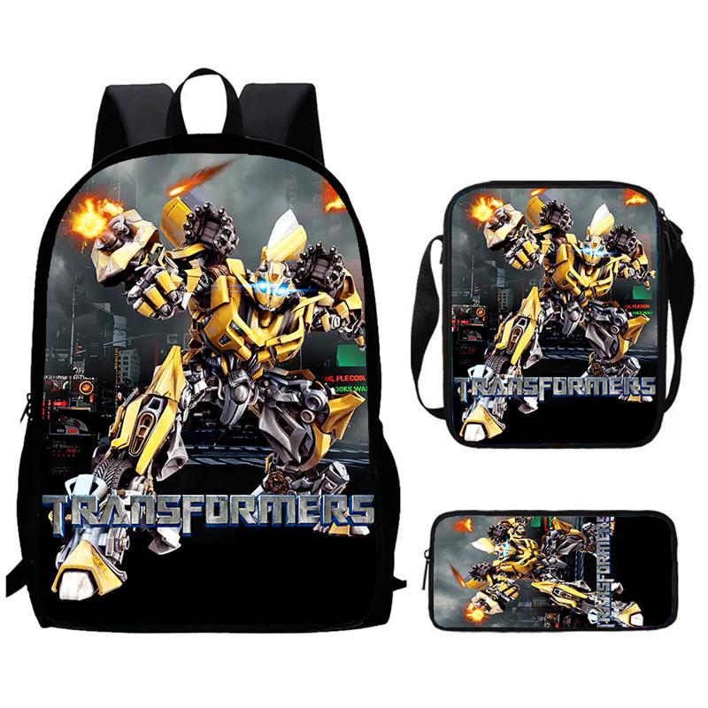 Transformers, Bumblebee Bag High Definition Multi-Function Oxford Lightweight Backpack