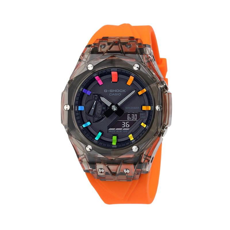 CASIO Unisex Šķidro kristālu/Analogais dubultais
