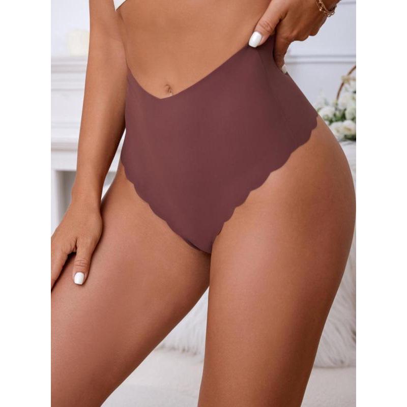 Elegant Soft Women's Ruffled Edge Underwear - New Style