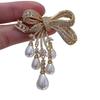 Heavy Craftsmanship Women Lapel Brooch Full of Diamonds Rhinestone Brooch  Party Occasions