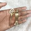 Handcrafted Golden Metal Surmadani | Traditional Surma Holder & Applicator | Vintage Decorative Piece