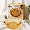 Nordisches Schneeflocken-Glas-Backform-Geschenkset