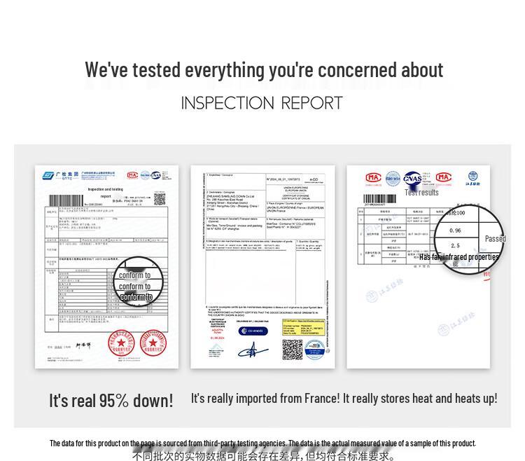 BINJORA Unisex 95% Duck Down Mid-Length Barn Style Jacket J5300JI70