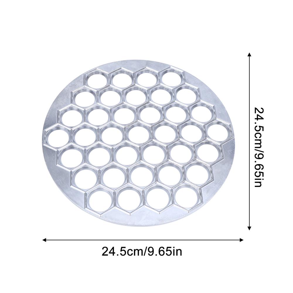 Aluminum Alloy Tortellini Maker Pasta Form Meat Dumpling Mold 12/37 Holes Dumpling Pastry Pressure Cutter Home Kitchen Tools