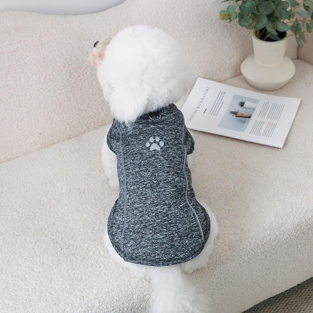 Thin Breathable Dog Reflective Vest Reflective Strips Soft Dog Cooling Vest Sleeveless Pet T-Shirt Photography