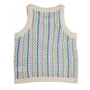 Crochet Sleeveless T-shirt 664322 for Girl
