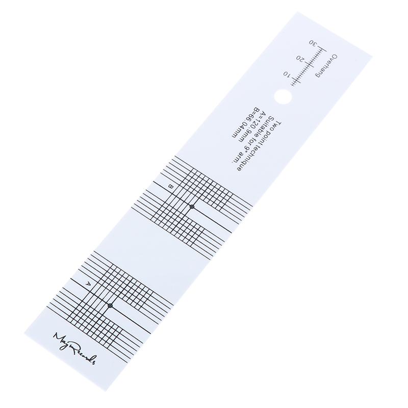 Turntable Phono Cartridge Stylus Alignment Protractor Tool Phonograph Acces