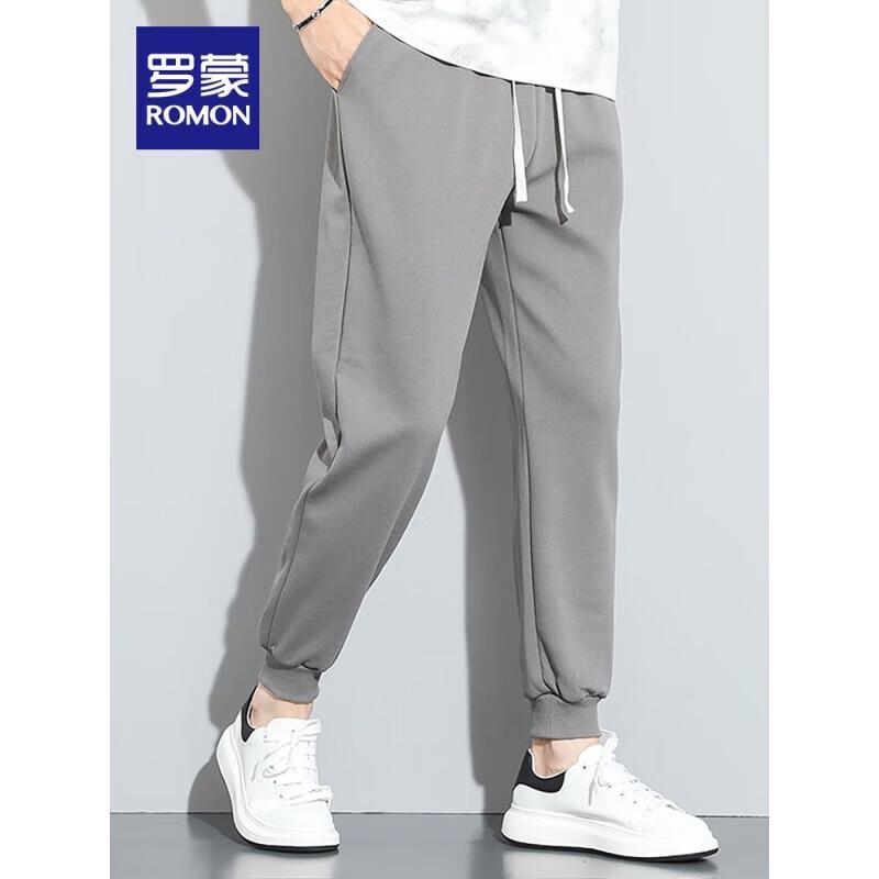 ROMON Men's 2025 Fashion Elastic Casual Sport Jogger Pants 3K457818