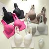 Large Size Bra for Women Full Cup Bra for Women Simple and Gathered Bra Without Steel Rings Push Up Bra