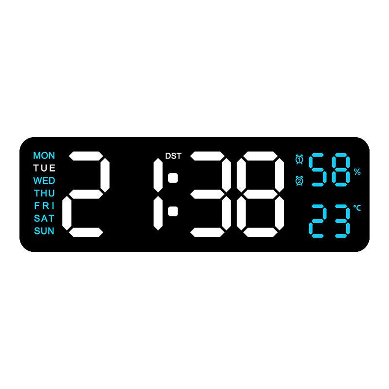 Modern Minimalist Led Digital Desk Clock With Large Font For Office And Home Use