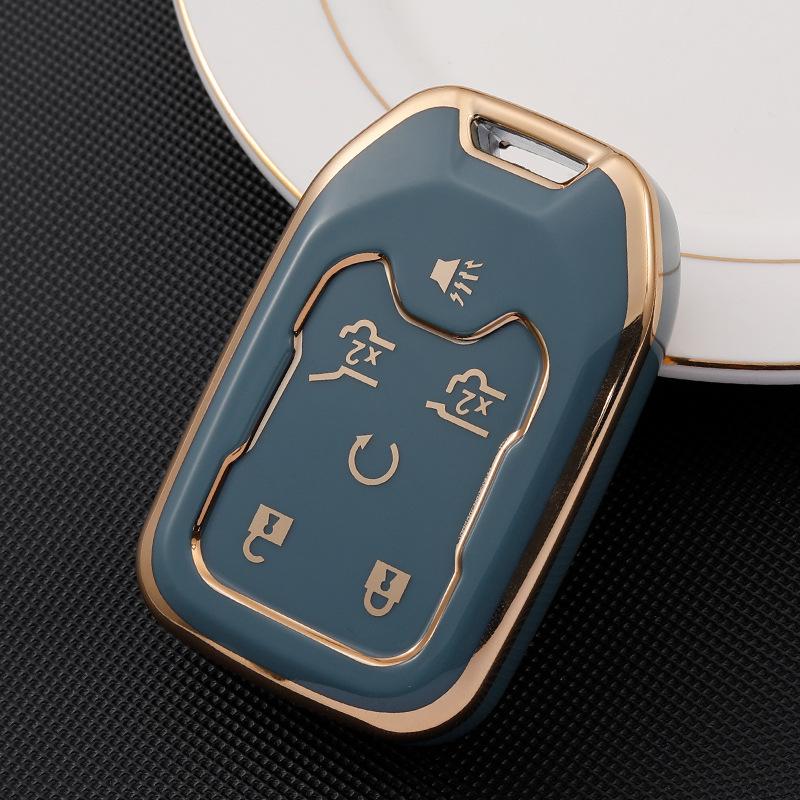 Applicable GMC Chevrolet Car Key Set Silverado Shell Colorad High-end Fashion Saboban Bag Buckle Women