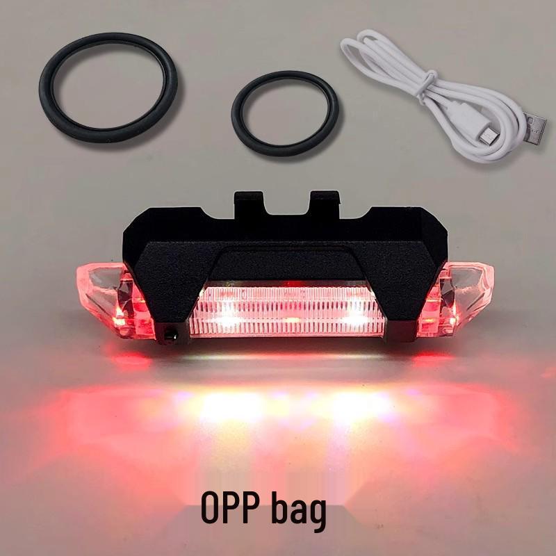 

USB Rechargeable Bicycle Taillight for Night Riding - Outdoor Cycling Safety Light