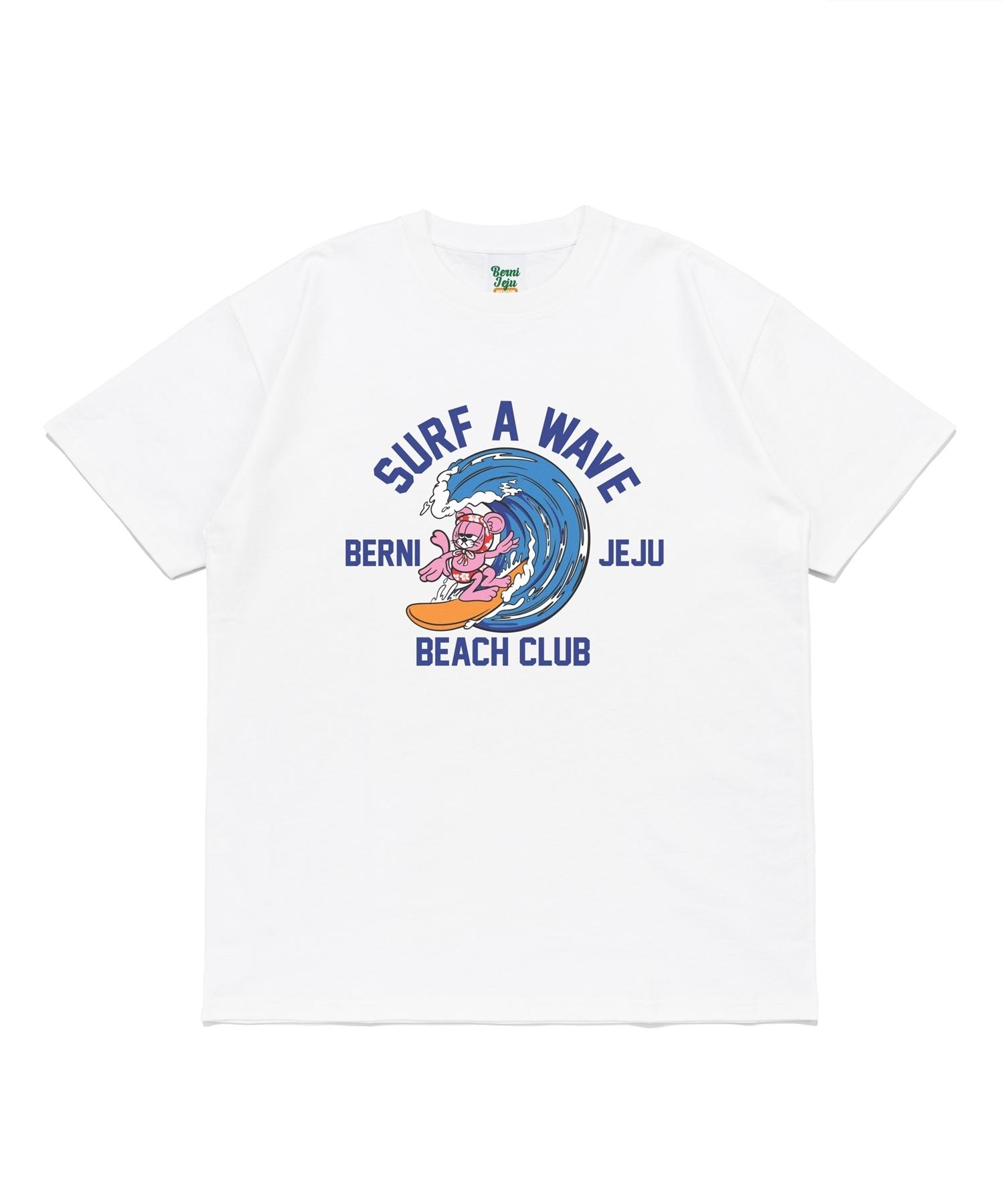 Bernie [Jeju Edition] Berni Surf A Wave Jeju Tee (White) S