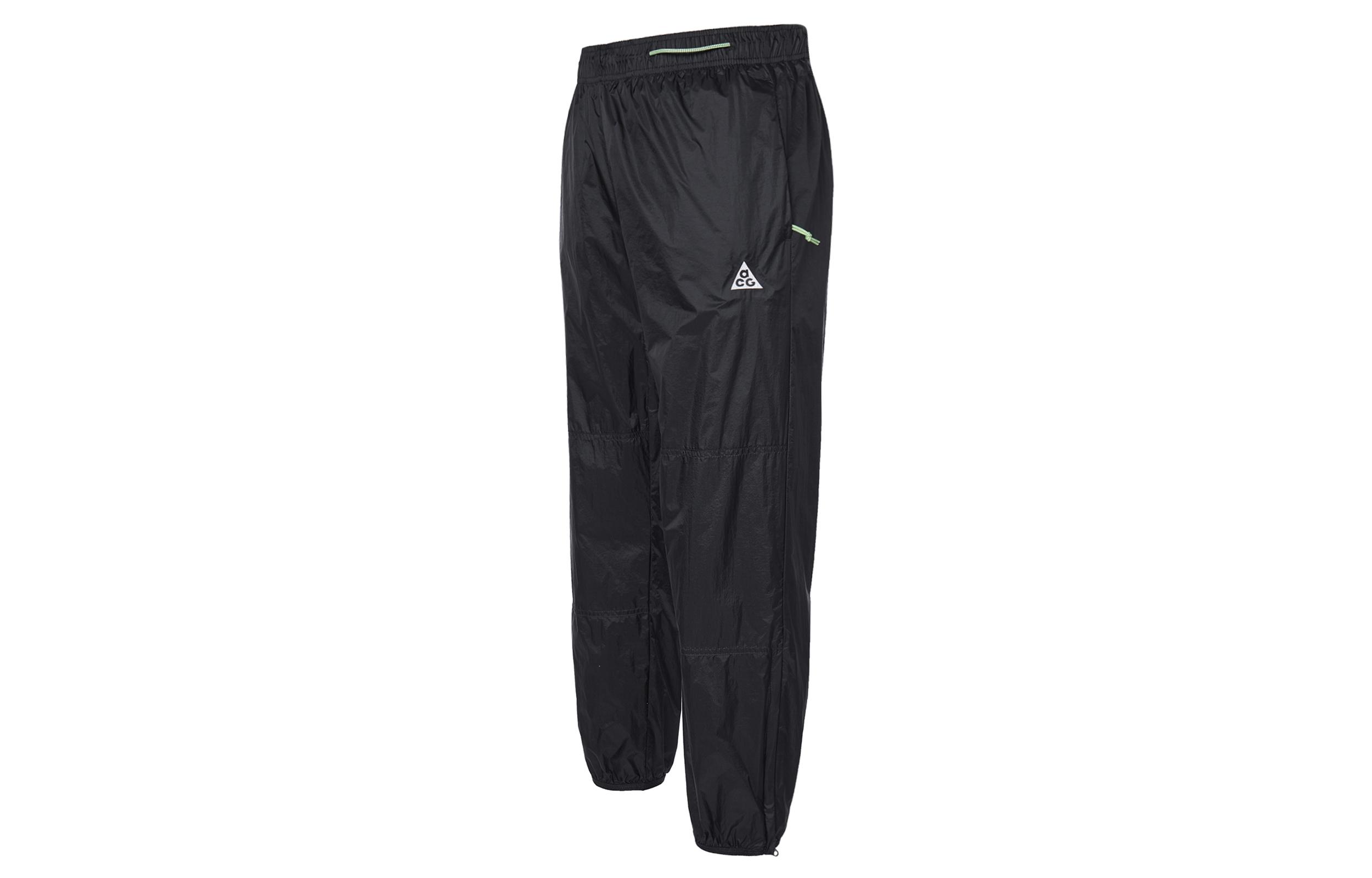 Nike ACG Knitted Sweatpants Men s Black Moderate Cuffed Pants DB1135-011 S