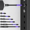 PH2 Impact Driver Bit-Set, magnetisches Kreuzschlitzschraubendreher-Set, Impact-Bohrer-Bit, Schrauben-Kreuzschlitzschraubendreher aus legiertem Stahl, rutschfest