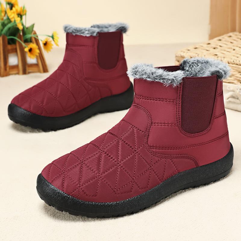 Cotton shoes women's polyurethane thermal boots high-top cold-proof women's boots soft-soled comfortable cotton boots piled thickened snow boots