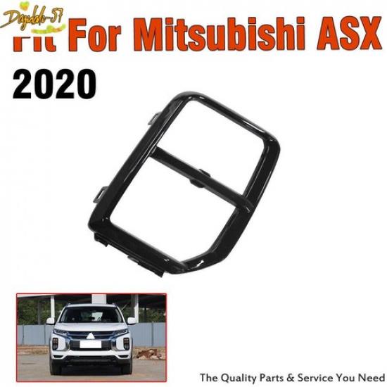 For Mitsubishi ASX  Right Side Front Bumper Fog Light Lamp Cover Trim Frame
