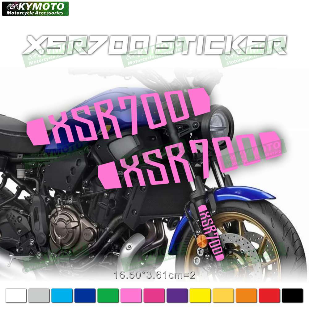For XSR700 XSR 700 Motorcycle Accessories Fairing Front Shock Absorber Windshield Fuel Tank Engine Front Fork Decoration