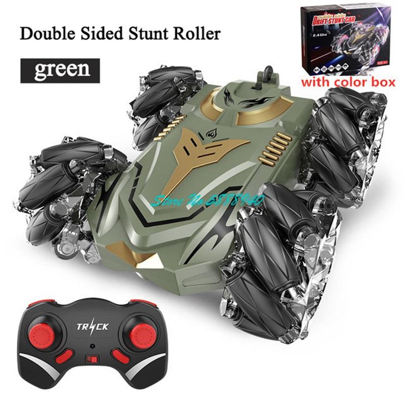 

Remote Control Drift Light Music Stunt Dual Driving RC Car 1:24 Lateral Drift 360 Degree Rotating All Terrain Off Road RC Truck