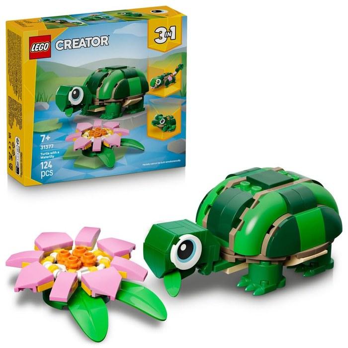 LEGO Creator Relaxed Turtle s Lakeside Walk 31377 Multicolor