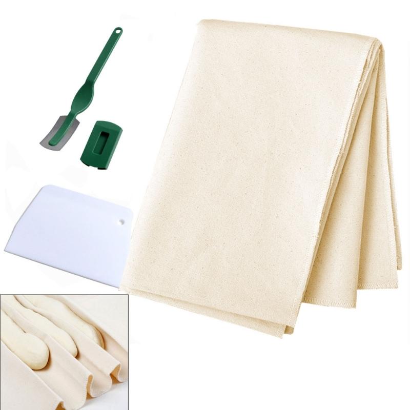 Cotton Linen Fermented Cloth Durable Fabric Dough Fermenting Cloth Pastry Fermented Cloth for Professional Results