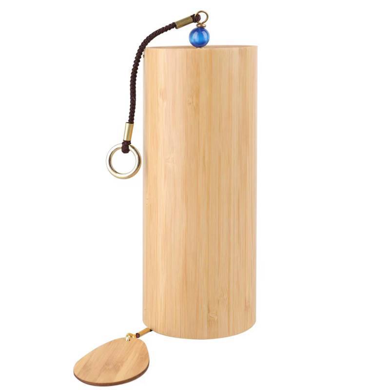 Bamboo Chord Wooden Wind Chime Meditation Chimes For Indoors Gift Decoration