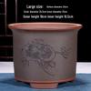 HC Zhuchuang Jingpin Large Ceramic Zisha Orchid Pot