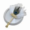Peacock Feathers Feather Hand Fan Vintage Antique Decorative Craft Fan Handmade High-Quality Dance Fan Dance Performances