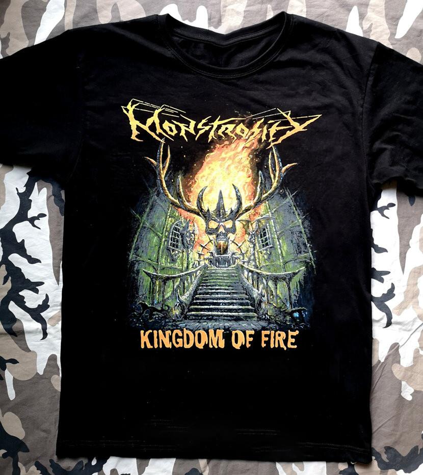 

Футболка Monstrosity Monsters Of Death Tour Хлопковая футболка для мужчин и женщин SB277 Унисекс футболка M