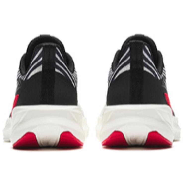 Anta Comfortable Casual Durable Low Top Short Distance Running Shoes Men Sneakers White Black 112435548-1