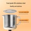 Xike Compact Folding Electric Kettle, Mini 304/316 Stainless Steel, Keep Warm Feature, Portable Design