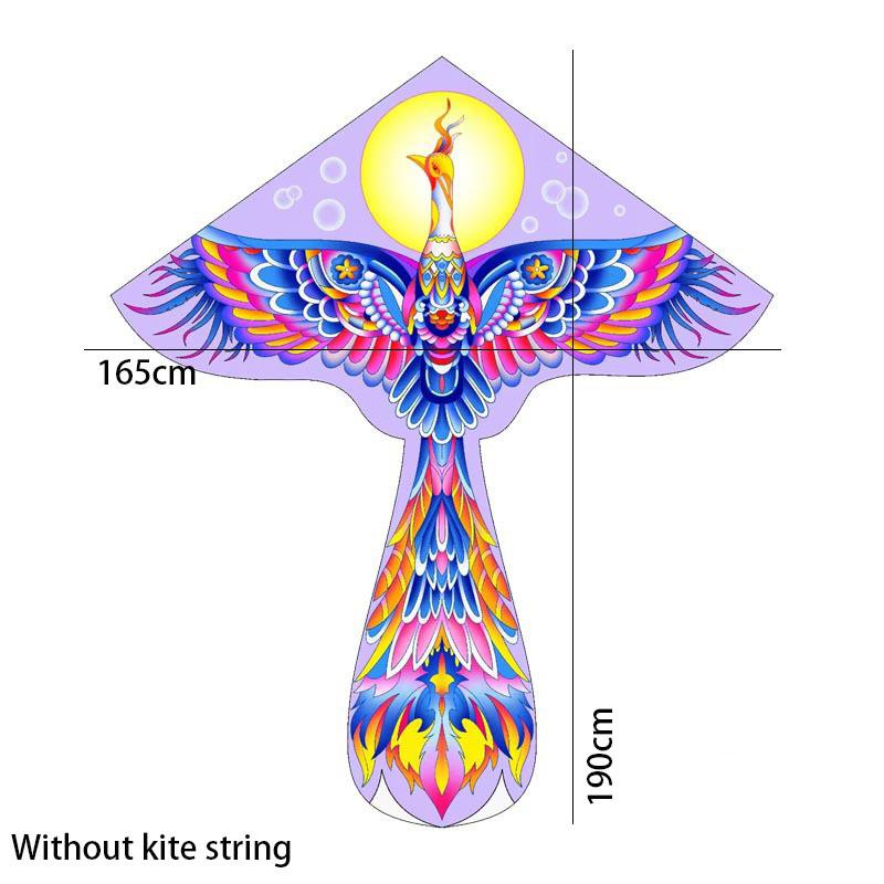 Weifang Drachen Neuer Langschwanz-Phönix-Drachen HD-Druck Leichter Flug Erwachsener