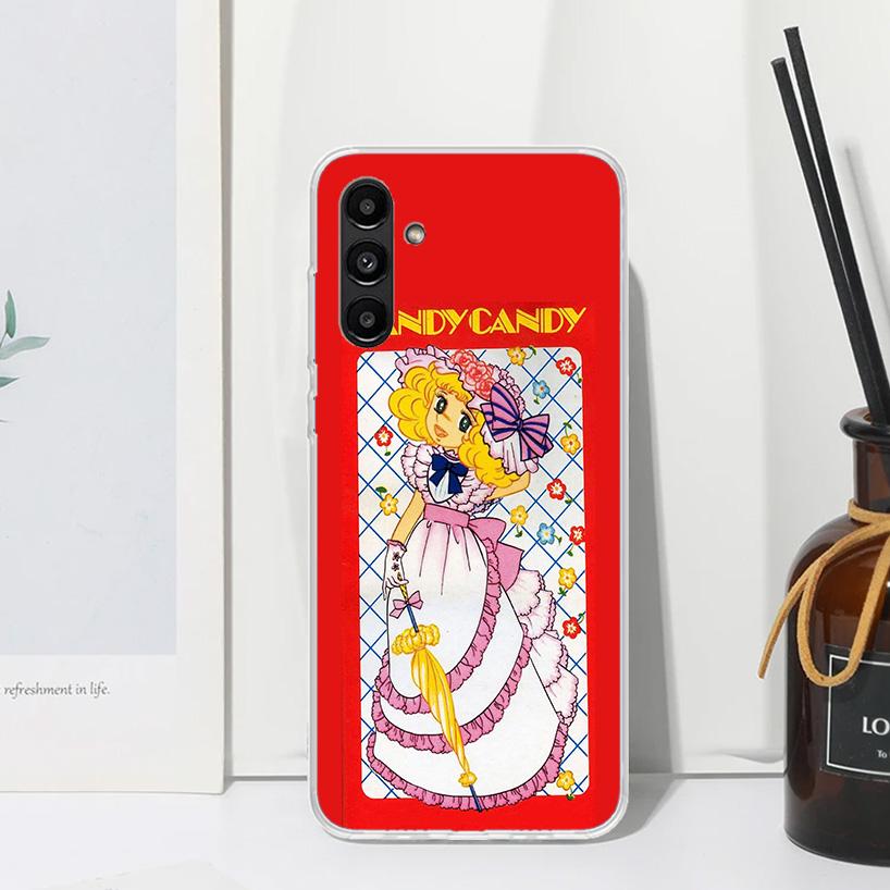 Anime Candy Phone Case For Samsung Galaxy A17 A37 A57 A16 A26 A36 A56 A15 A25 A35 A55 A14 A24 A34 A54 A13 A23 A33 A53 A07 Galaxy