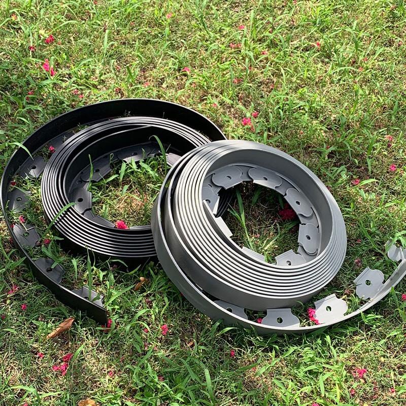 Outdoor L-Shaped Lawn Edging Strip