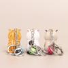 Cute Cat Chubby Keyring Bag Ornament Cartoon Car Bag Pendant Keychain Women Jewelry Accessories