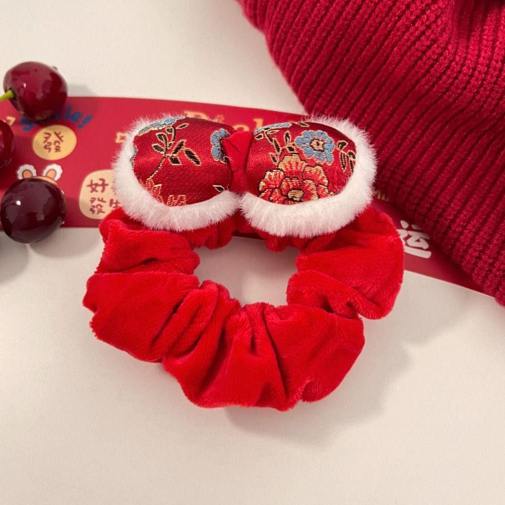 Lion Dance New Year Children Headwear Plush New Year Elastic Hair Band Unique Girls/Women