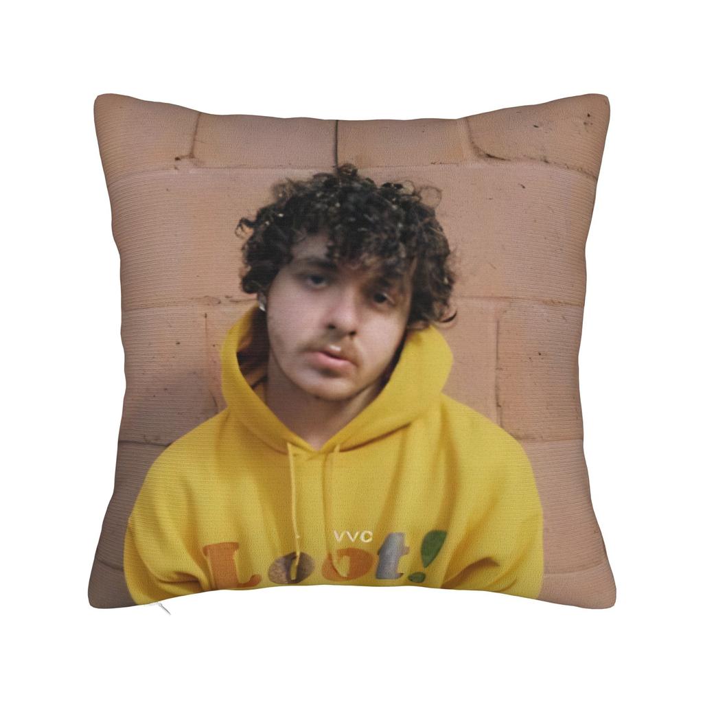 Pillow Case Singer Jack Harlow Soft Pillow Cover For Sofa Car Home Decor Kawaii Pillowcases