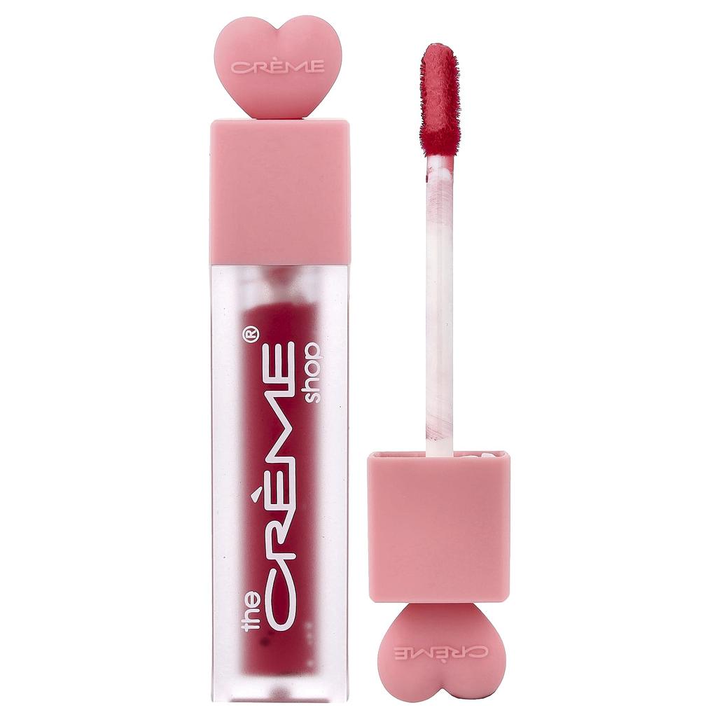 The Creme Shop, Glossy 12HR + Lip Stain, Wine/Restaurant, 5.5g (0.194oz)
