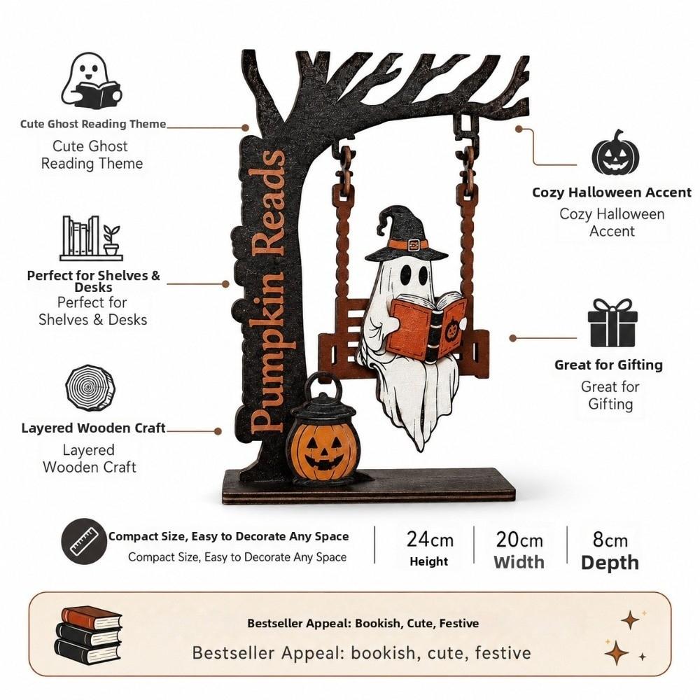 Wooden Decorative Statue Swing Style Display Figurines New Holiday Ornament Gift Giving