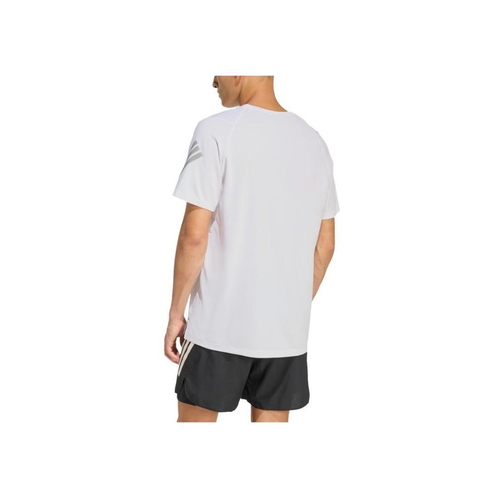 Adidas Climacool FW25 Adi365 Comfortable Skin-Friendly Striped Crew Neck Short Sleeve T-Shirt Men Tops JZ7695