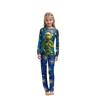 Christmas Print Family Outfit Long Sleeve Top + Pants Set Family Outfit