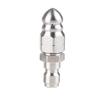 G1/4" Quick Connectornozzle Sewer Cleaning High Pressure Washer Nozzles Sewer and Sewage Hose Nozzle Washing Accessories 5000psi