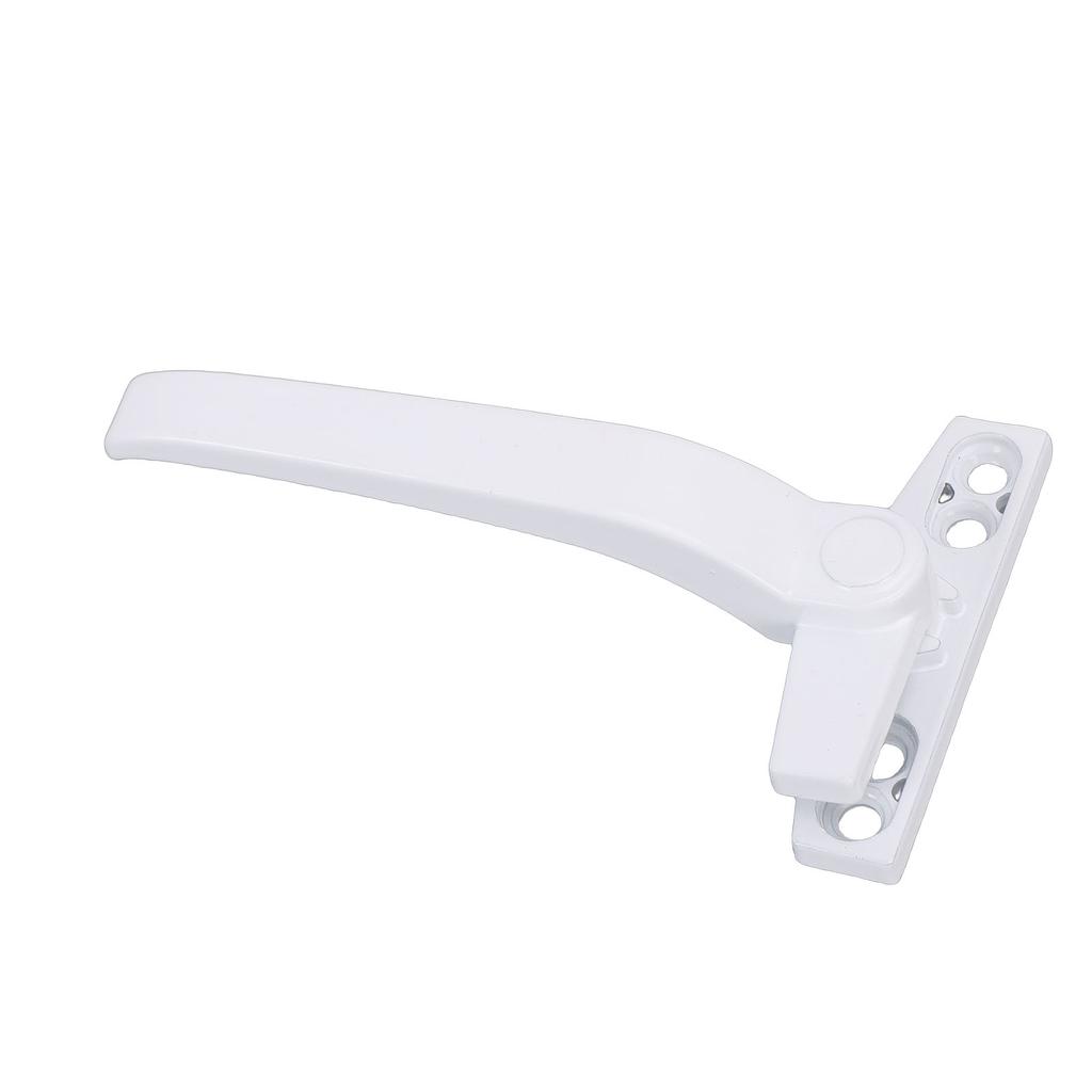 Rechter und linker Fensterverschluss Ersatz Aluminiumlegierung Universal Drehkippfenster Abschließbarer Griff Weiß