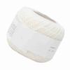 Lace Line Cotton Hand Crocheted   Silk Light Thin Line (6602 Rice White)