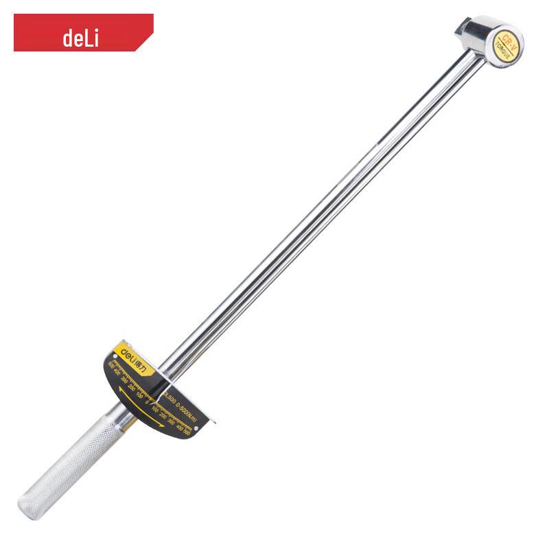 Deli DL500 500Nm 3/4-inch Adjustable Preset Torque Wrench